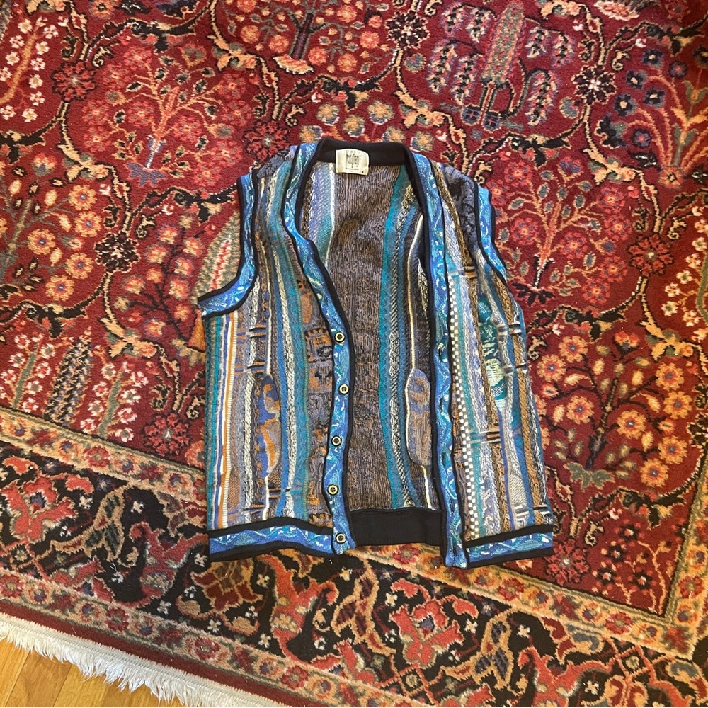 Men's Multicolor Sweater Vest